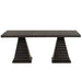 Plateau Rectangle Dining Top-Rustic Espresso