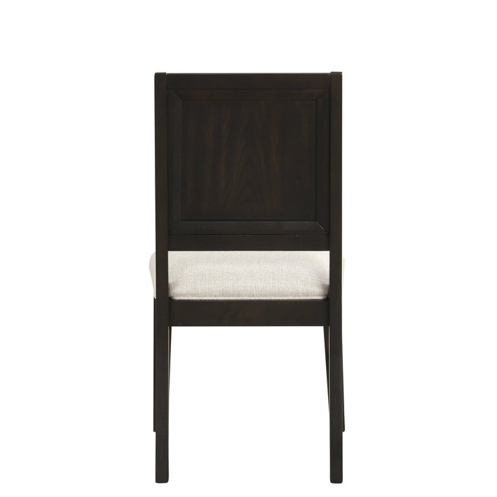 Plateau Side Chair (2 Per Carton)-Rustic Espresso