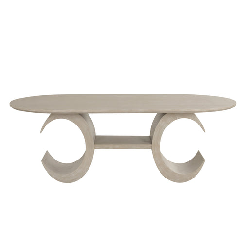 Gwendolyn Oval Dining Table Top-Cerused Taupe