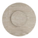 Gwendolyn Round Dining Table Top & Lazy Susan-Cerused Taupe