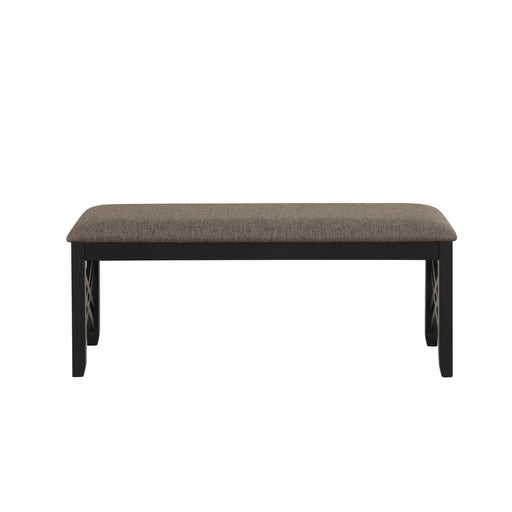 Potomac Dining Bench-Brown/Black