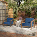 Bali Club Chair (Two Per Carton) -Dark Blue
