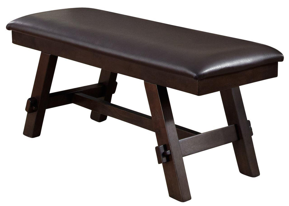 Liberty Furniture Lawson Bench in Light/Dark Expresso image