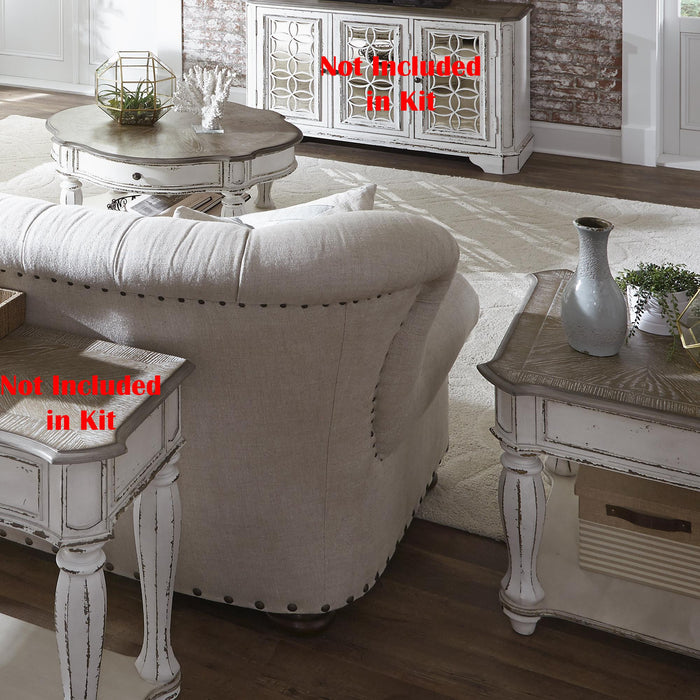 Magnolia Manor 3 Piece Set (1-Cocktail 2-End Tables)