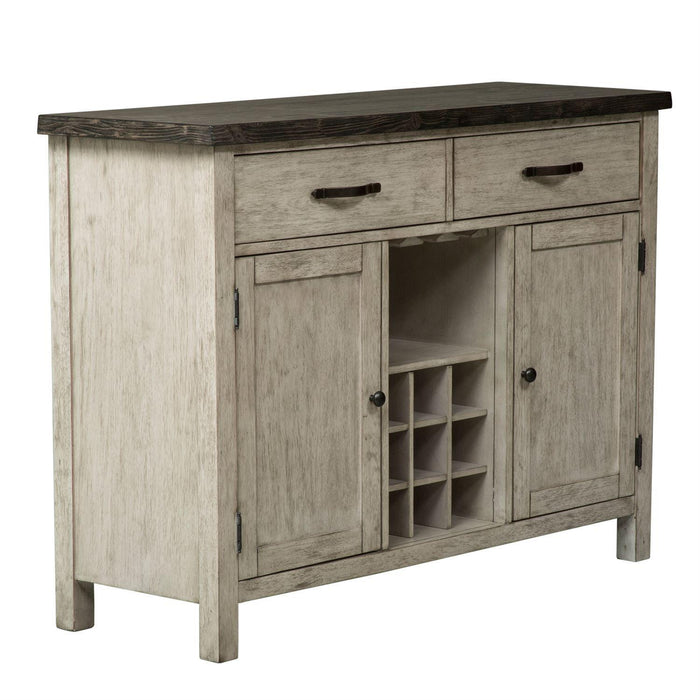 Liberty Furniture Willowrun Sideboard in Rustic White image