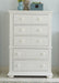 Liberty Furniture Summer House 5 Drawer Chest in Oyster White image