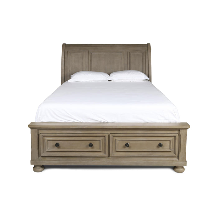 ALLEGRA Eastern King-California King K HEADBOARD-PEWTER