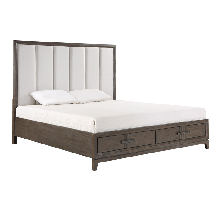 LANDON Eastern King-California King EK/WK HEADBOARD-WALNUT
