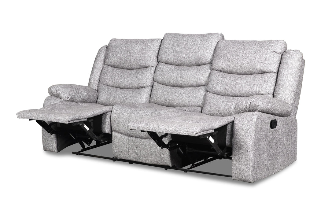 GRANADA DUAL RECLINER SOFA-GRAY