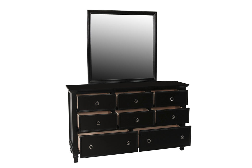 TAMARACK DRESSER- BLACK