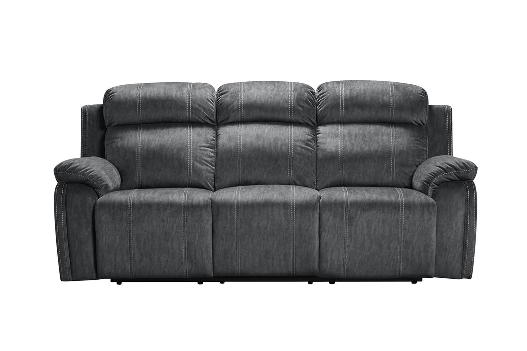 TANGO DUAL RECLINER SOFA-SHADOW