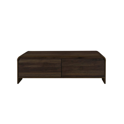 Mara Cocktail Table-Walnut