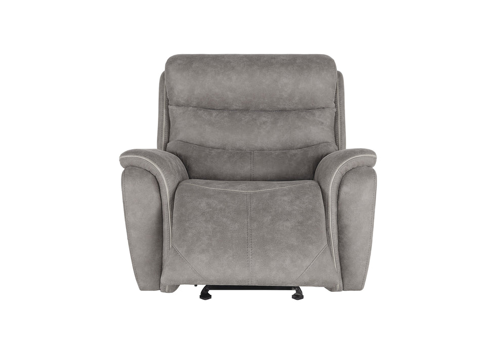 Kamari Glider Recliner W/Pwr Hr & Fr-Gray