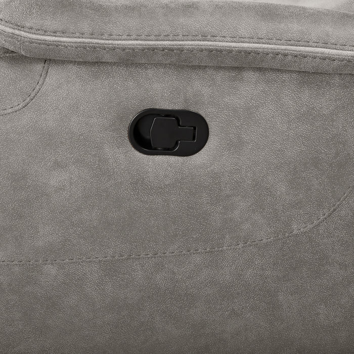 Kamari Raf Loveseat W/One Recliner-Gray