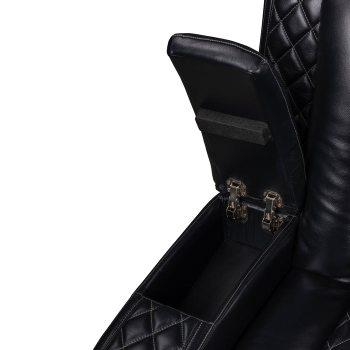 Orion Ii Laf Sofa W/Dual Recliner-Black