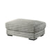 Embrace 41" Ottoman-Gray