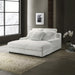 Embrace Dual Chaise Lounge-White
