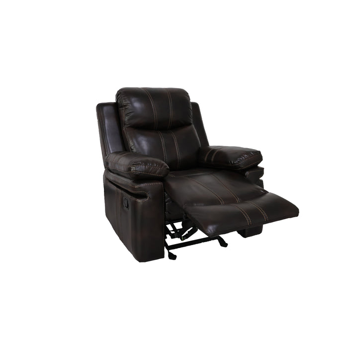 Kellen Glider Recliner-Brown
