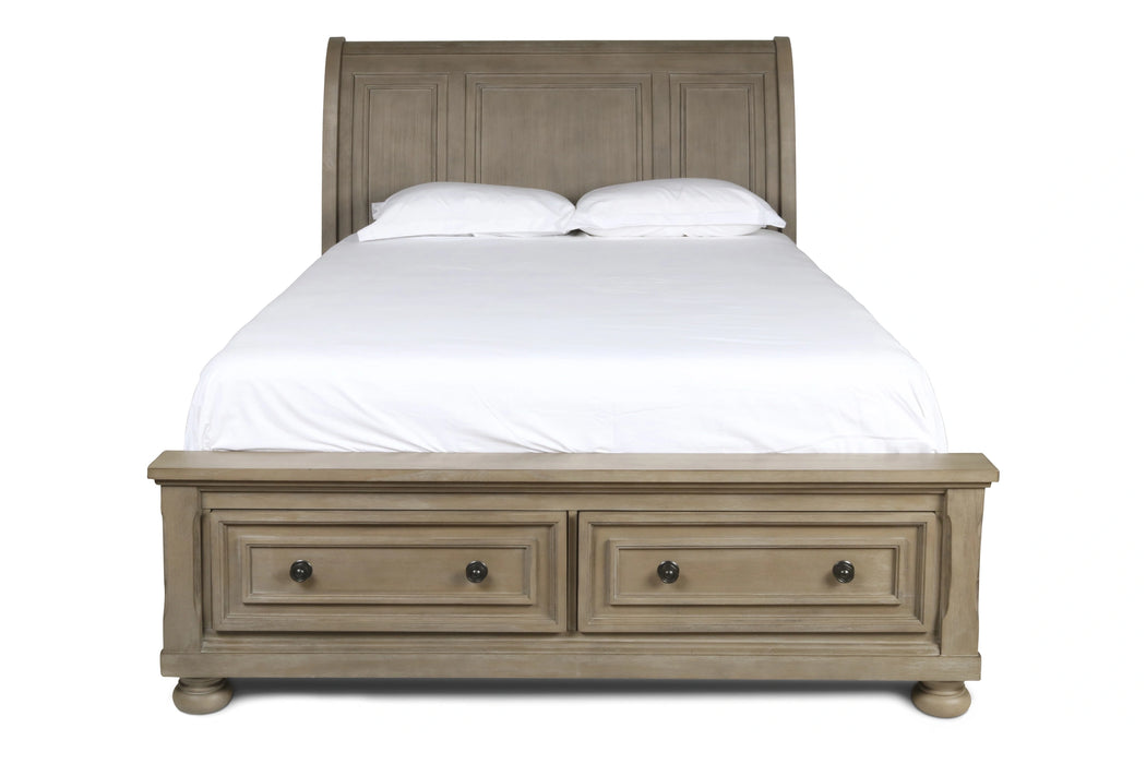 ALLEGRA Eastern King-California King K HEADBOARD-PEWTER