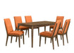 Maggie Rectange Dining Table-Walnut