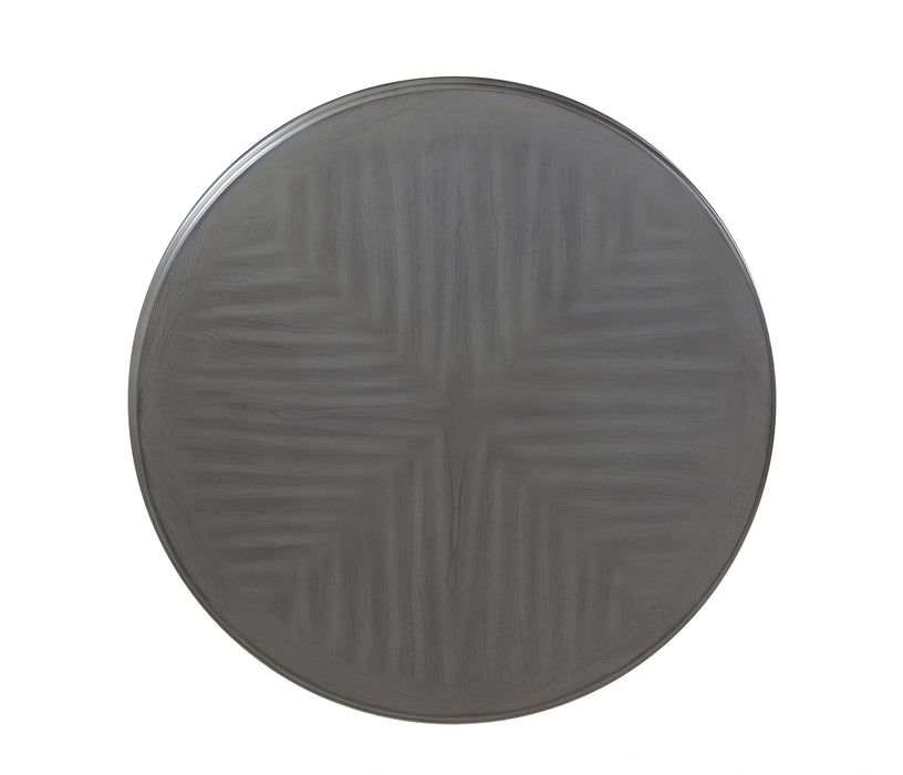 Amy 5 Pc 47" Round Dining Set-Gray