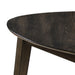 Rex Guitar Pick Corner Table-Walnut