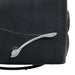 Takami Swivel Recliner-Black Vegan Leather