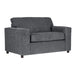 Kylo Cuddle Chair-Ash Gray