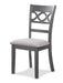 Cori Round Dining 5 Pc Set-Gray