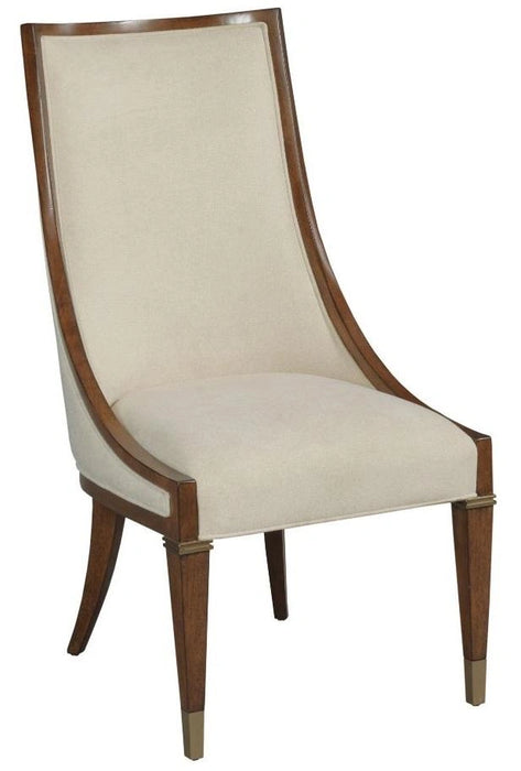 American Drew Vantage Cumberland Upholstered Chair in Medium Stain (Sold by 2)