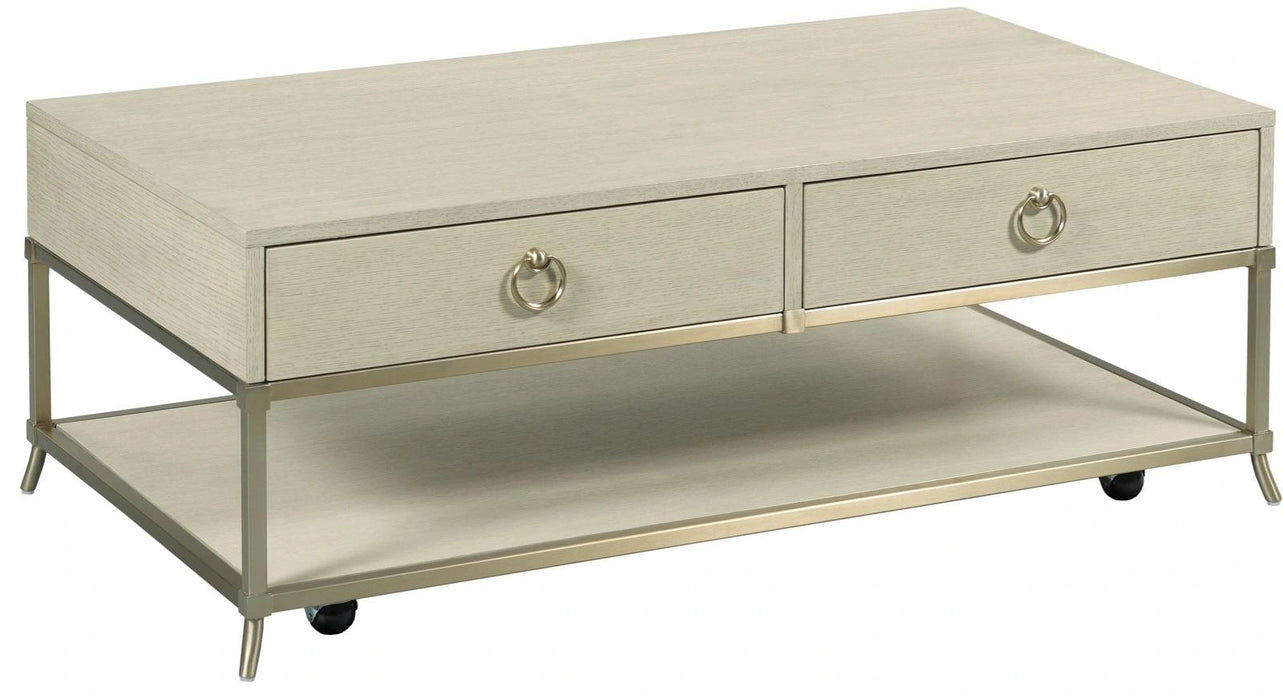 American Drew Lenox Westgate Coffee Table in Rich Clear Lacquer