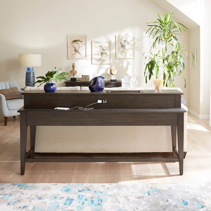 Mill Creek Console Bar Table in Peppercorn image